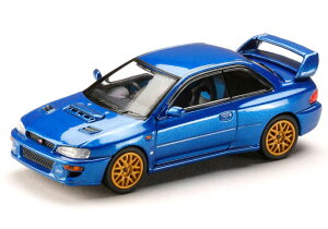 Hobby JAPAN 1/64 �X�o�� �C���v���b�T 22B STi Version (GC8��) TYPE UK �\�j�b�N�u���[�}�C�J