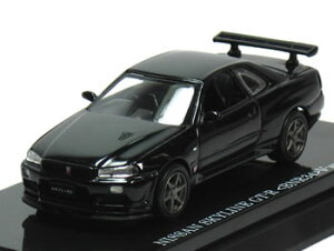 S̓I h򉻗L  1/64 Y XJCC R34 GT-R VXybNII ubN