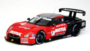 OɂݏLyŕizGu 1/43 X[p[GT 2009 MOTUL AUTECH GT-R ReXgJ[ No.1