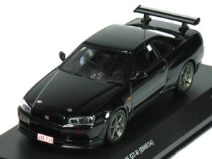 ���O�����΂ݏ��L���y��ŕi�z���� 1/43 ���Y �X�J�C���C�� R34 GT-R �j�����u���N�����N �e�X�g�J�[ �u���b�N