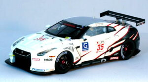 �G�u�� 1/43 NISSAN R35 GT-R GT1 No.35 �V���o�[�X�g�[�� 2009