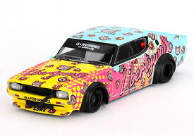 MINI GT 1/64 日産 スカイライン ケンメリ KPGC110 リバティーウォーク LBWK KUMA (右ハンドル)