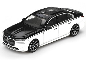 MINI GT 1/64 BMW i7 xDrive60 �A���s���z���C�g/�u���b�N�T�t�@�C�A (�E�n���h��)