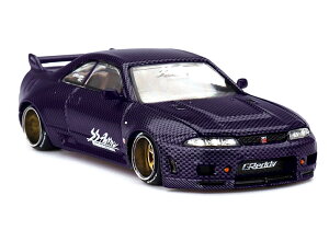 MINI GT 1/64 Y XJCC GT-R R33 Active Carbon R V2 KAIDOHOUSE
