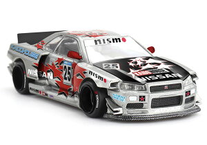 MINI GT 1/64 ���Y �X�J�C���C�� GT-R R34 Kaido Star Racing V1 (�E�n���h��)