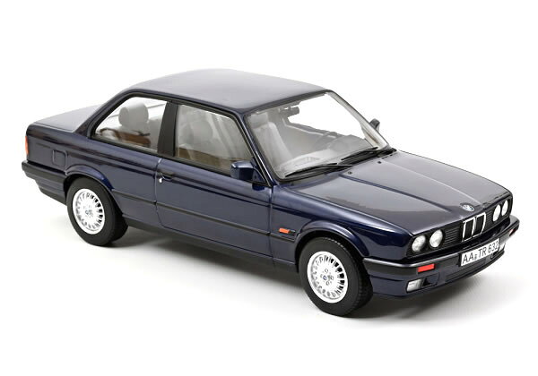 【絶版品】NOREV 1/18 BMW 325i 1988 メタリックブルー