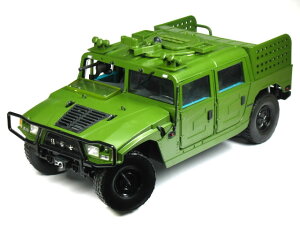 ���O�����K�[�h���{���� 1�����܂�E�����L /���A���� �L�̃p�[�c�O��L�� PaudiModel 1/18 DFAC Hummer Paratrooper Vehicle �O���[��