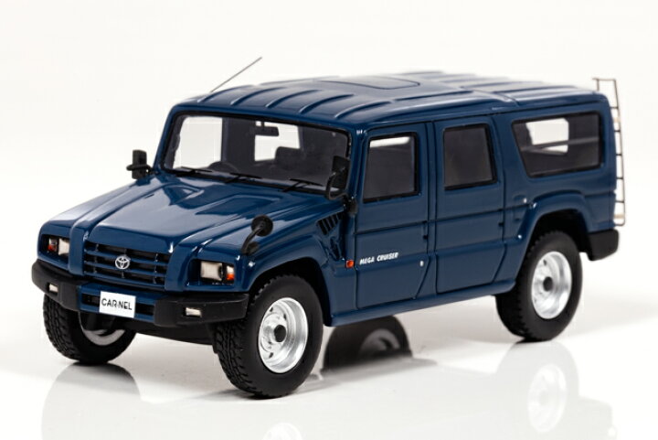 楽天市場 Carnel 1 43 トヨタ メガクルーザー 1996 ダークブルー カーホビーショップ アンサー