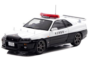 RAI'S 1/43 ���Y �X�J�C���C�� GT-R (BNR34) 2020 ��ʌ��x�@ �������H��ʌx�@���ԗ�