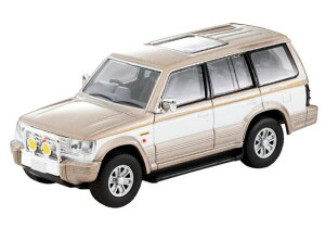 TLヴィンテージ NEO 三菱 パジェロ スーパーエクシード 1991 ベージュ/ホワイト