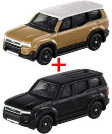 【トミカ017】トヨタ ランドクルーザー 250 (通常版 NEWシール＋初回特別仕様) 2台セット