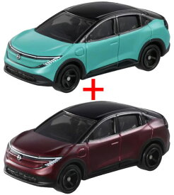 【トミカ021】日産 リーフ (通常版 NEWシール＋初回特別仕様) 2台セット