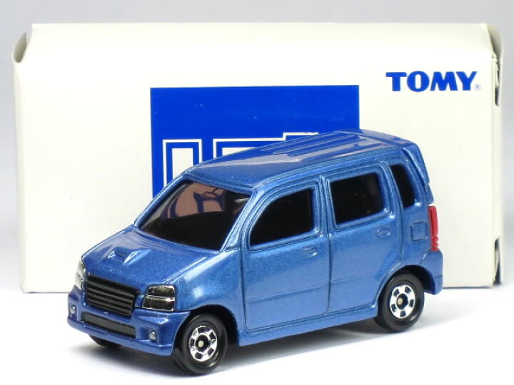 楽天市場】特注トミカ トミカ缶 05 スズキ ワゴンR RR ブルー : カー 