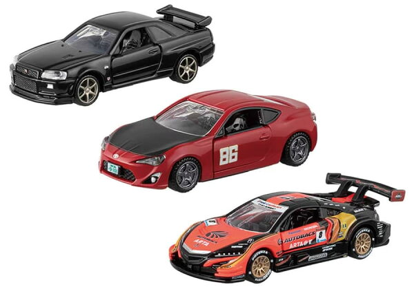 【絶版品】トミカプレミアム 10th Anniversary Collection 3台セット