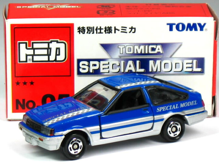 楽天市場】特注トミカ 特別仕様 No.05 トヨタ カローラ レビン AE86 