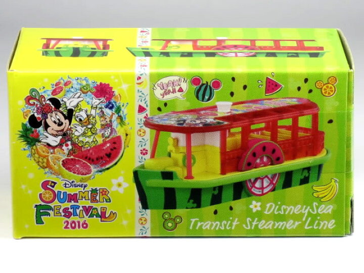 楽天市場 特注トミカ 東京ディズニーシー サマーフェスティバル トランジットスチーマーライン 16 カーホビーショップ アンサー