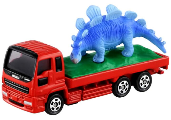 楽天市場】【単品】トミカ いすゞ ギガ 恐竜運搬車 ステゴサウルス 