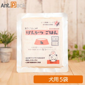 ピリカ薬膳 げんかつごはん（旧漢方ごはん）「火」羊肉 犬用 80g×5袋［ネコポス発送］2セットまで(10029)