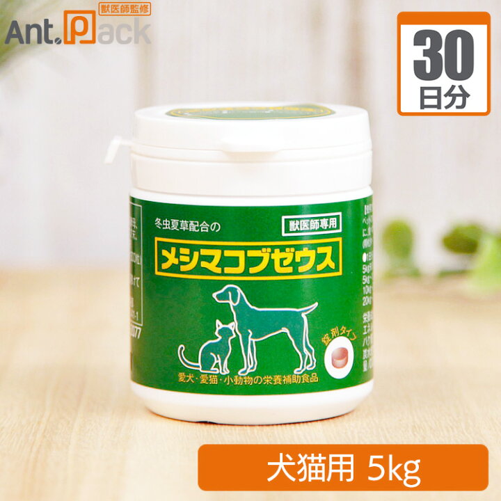 楽天市場 太陽食品 メシマコブゼウス 錠剤タイプ 犬猫用 体重5kg 1日5粒30日分 ペット用サプリ専門 Ant Pack 楽天市場 太陽食品 メシマコブゼウス 錠剤タイプ 犬猫用 体重5kg 1日5粒30日分 ペット用サプリ専門 Ant Pack