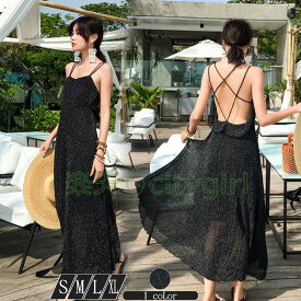 楽天市場 キャミワンピ 背中の通販