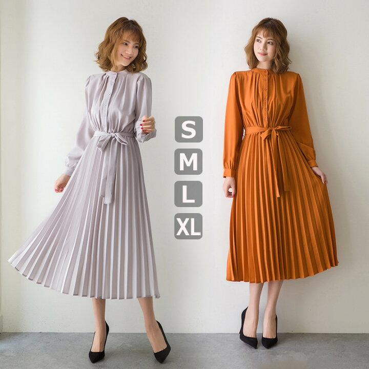 楽天市場】【CityGirl】おすすめ 大人気 プリーツワンピース フレア 