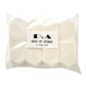 P&A 五角形スポンジ（8ピース入り）【コスプレ】【舞台メイク】【業務用メイク】【特殊メイク】