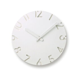 【最大3000円クーポン配布中】レムノス Lemnos CARVED 掛け時計 NTL10-04A おしゃれ かわいい オシャレ アナログ 壁掛け時計 かけ時計 時計 見やすい 高級 日本製 北欧 モダン アンティーク レトロ 掛