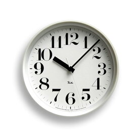 レムノス Lemnos リキスティールクロック ホワイト 電波時計 掛け時計 WR08-25WH おしゃれ かわいい オシャレ アナログ 壁掛け時計 かけ時計 時計 見やすい 高級 日本製 北欧 モ
