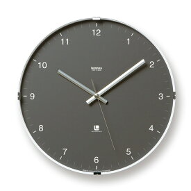 レムノス Lemnos North clock グレー T1-0117 GY 掛け時計 おしゃれ かわいい オシャレ アナログ 壁掛け時計 かけ時計 時計 見やすい 高級 日本製 北欧 モダン ノー