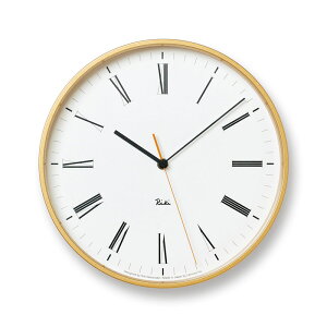 【ポイント10倍】【売れ筋】レムノス Lemnos RIKI ROMAN CLOCK リキローマンクロック 掛け時計 WR17-12 おしゃれ かわいい オシャレ アナログ 壁掛け時計 かけ時計 時計 見やすい 高級 日本製 北欧 モ