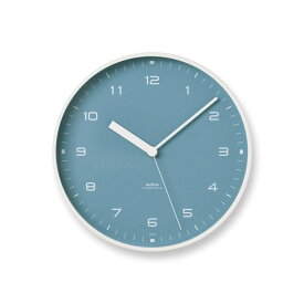 レムノス Lemnos AIRA 掛け時計 ライトブルー LC18-03 LBL おしゃれ かわいい オシャレ アナログ 壁掛け時計 かけ時計 時計 見やすい 高級 日本製 北欧 モダン 置く スタ