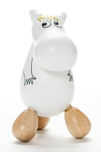 ムーミン Moomin ツボ押し人形 スノークのおじょうさん ホワイト PUULELUT プーレルット マッサージ 人形 木製 置物 オブジェ グッズ リトルミイ スナフキン ミイ ニョロニョロ 北欧 インテリア