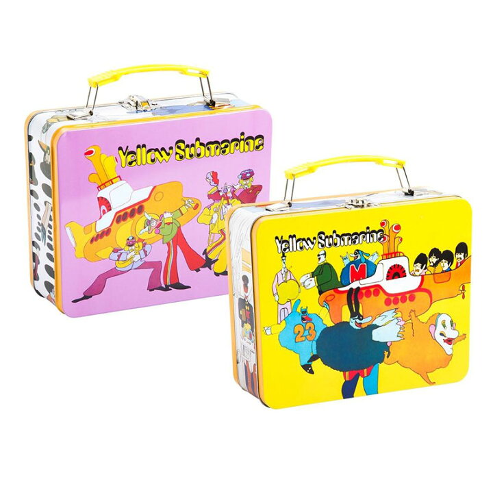楽天市場】ビートルズ イエローサブマリン ラージブリキトート The  
