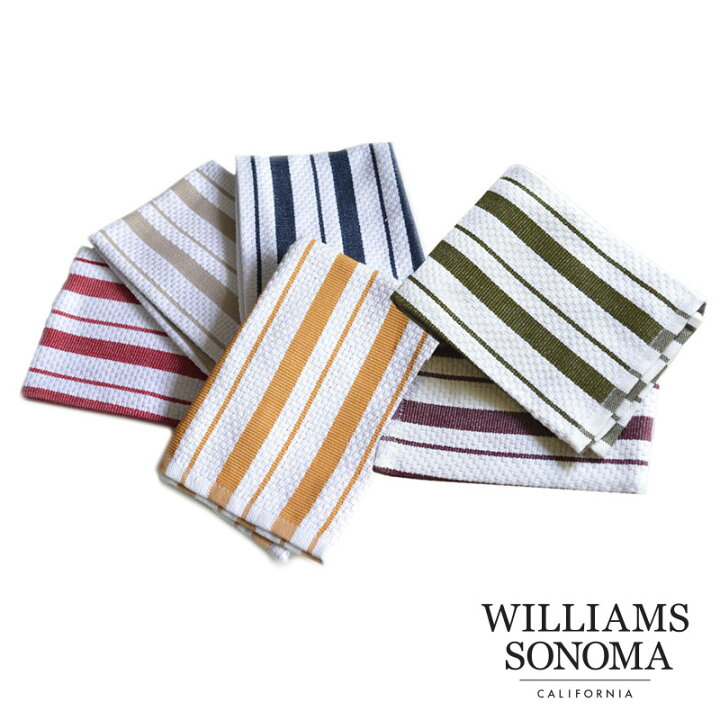 楽天市場】メール便可 ウィリアムズソノマ キッチンタオル Williams 