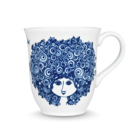 ビヨン・ヴィンブラッド マグ ブルー 52105 Mug BLUE 青 ホワイト 白 マグカップ コップ コーヒーカップ BJORN WIINBLAD デンマーク 北欧 インテリア 雑貨 北欧雑貨