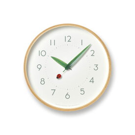 ＼ポイント10倍 24日20:00-25日23:59／レムノス Lemnos とまり木の時計 てんとう虫 SUR18-16 TENTO 掛け時計 おしゃれ かわいい オシャレ アナログ 壁掛け時計 かけ時計 時計 見やすい 高級 日本製 北欧 モダン