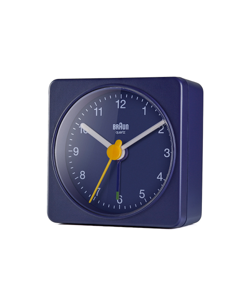 【クーポン不可】ブラウン 時計 BRAUN アナログアラームクロック 目覚し時計 ブルー BC02BL おしゃれ かわいい アナログ シンプル  大音量 置き時計 置時計 北欧 小さい 大きい Analog Alarm Clock アンティ アントデザインストア