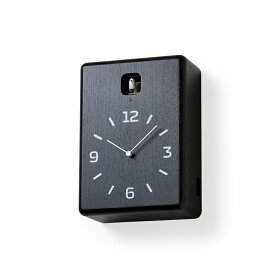 Lemnos レムノス CUCU ブラック LC10-16 BK カッコー時計 掛け時計 置き時計 カッコー時計 鳩時計 からくり時計 掛け置き 壁掛時計 壁掛け 奈良雄一 テーブルクロック ウォ