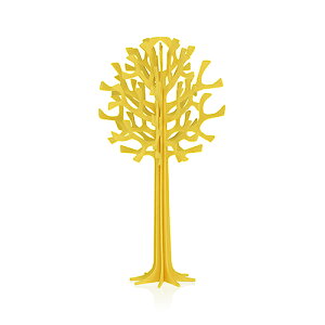 メール便可 Lovi ロヴィ MINI TREE ミニ ツリー 16.5cm イエロー MT165-YL グリーティングカード オブジェ 置物 立体 メッセージカード ポストカード グッズ 北欧 大