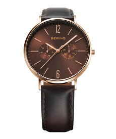 【売れ筋】ベーリング 腕時計 BERING Changes 40mm 14240-265 日本限定 ブラウン メンズ レディース 時計 ブランド アナログ おしゃれ 防水 北欧 デザイナー かわいい 可