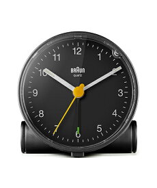 【売れ筋】ブラウン 時計 BRAUN クラシックアナログアラームクロック 目覚まし時計 ブラック BC01B おしゃれ かわいい アナログ シンプル 大音量 置き時計 置時計 北欧 小さい 大きい Cl