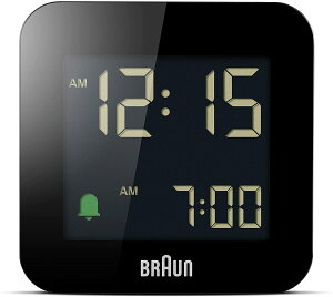 y؁zuE v BRAUN fW^NbN ڊo܂v ubN BC08B  킢 fW^ Vv 剹 uv uv k  傫 Digital Clock AeB[N r