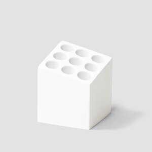 【売れ筋】イデアコ ideaco キューブ CUBE マットホワイト 傘立て CUBE-MWH 白 マット仕上げ 9本 お洒落 北欧 スリム 業務用 アンブレラスタンド アンブレラホルダー 傘 デザイン