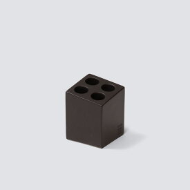 【売れ筋】ideaco イデアコ MINI CUBE ミニキューブ 傘立て ブラウン 4539918005228 茶 4本 お洒落 北欧 スリム 業務用 アンブレラスタンド アンブレラホルダー 傘 コン