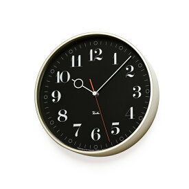 レムノス Lemnos リキ リング クロック RIKI RING CLOCK ブラック WR20-05 BK 掛け時計 おしゃれ かわいい オシャレ アナログ 壁掛け時計 かけ時計 時計 見やすい