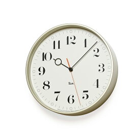 レムノス Lemnos リキ リング クロック RIKI RING CLOCK ホワイト WR20-05 WH 掛け時計 おしゃれ かわいい オシャレ アナログ 壁掛け時計 かけ時計 時計 見やすい
