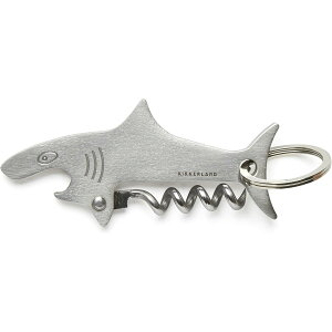 【ポイント12倍】メール便可 キッカーランド シャーク キー リング ボトルオープナー KBA93 Shark Key Ring キーホルダー 栓抜き ワインオープナー Kikkerland おしゃれ かわいい 北欧 おしゃれ かわ