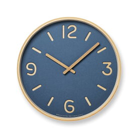 レムノス 掛け時計 THOMSON PAPER インディゴ NY18-15 BL Lemnos 日本製 時計 壁掛け時計 北欧 トムソン ペーパー 青 ブルー おしゃれ かわいい ブランド アナログ