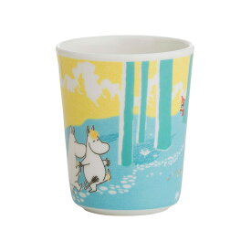 ＼ポイント10倍 24日20:00-25日23:59／Moomin ムーミン メラミンカップ NORDIC SUMMER SKIE RST330038 7330786069704 グッズ マグ マグカップ コップ コーヒーカップ 食器 キッチン 北欧