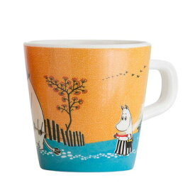 Moomin ムーミン メラミンカップ NORDIC SUMMER SKIE オレンジ RST330047 7330786069834 グッズ マグ マグカップ コップ コーヒーカップ 食器 キッチ